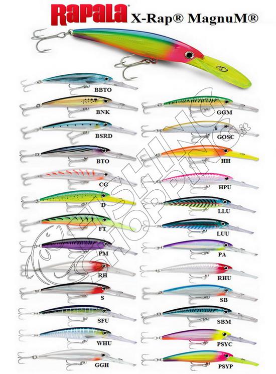 RAPALA X-RAP MAGNUM 30 FEET Fishing Shopping - The portal for fishing  tailored for you