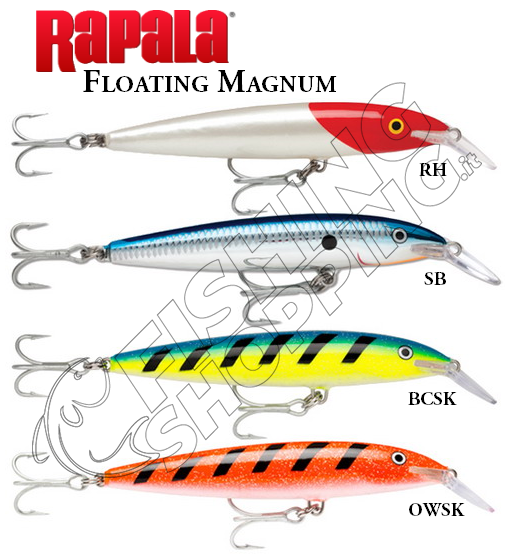 RAPALA MAGNUM FLOATING Fishing Shopping - The portal for fishing tailored  for you