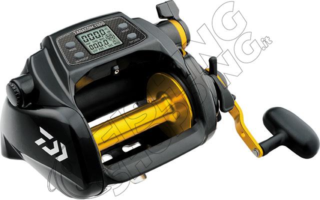 Electric Reel Spooling & Fishing (Daiwa Tanacom 1000) 