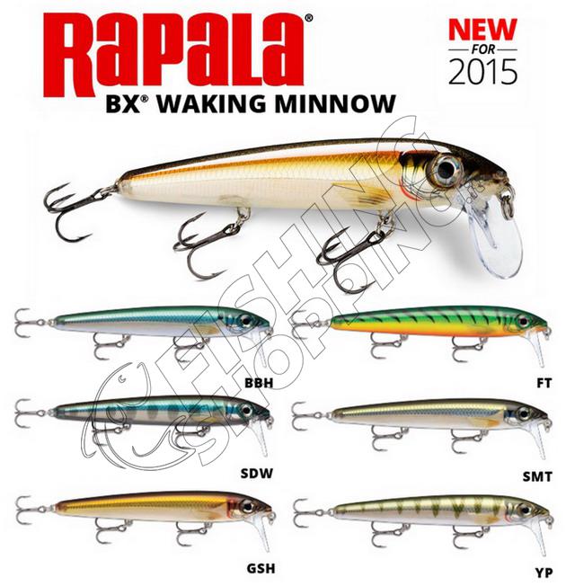 RAPALA BX WAKING MINNOW Fishing Shopping - The portal for fishing tailored  for you