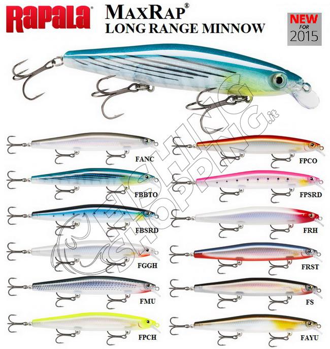 RAPALA MAX RAP LONG RANGE Fishing Shopping - The portal for fishing  tailored for you