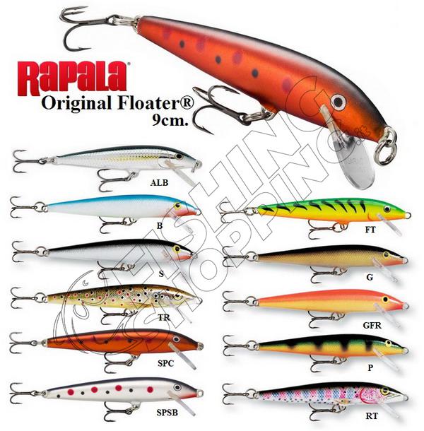RAPALA ORIGINAL FLOATING 9CM Fishing Shopping - The portal for fishing  tailored for you