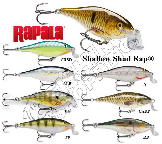 RAPALA SHALLOW SHAD RAP Fishing Shopping - The portal for fishing