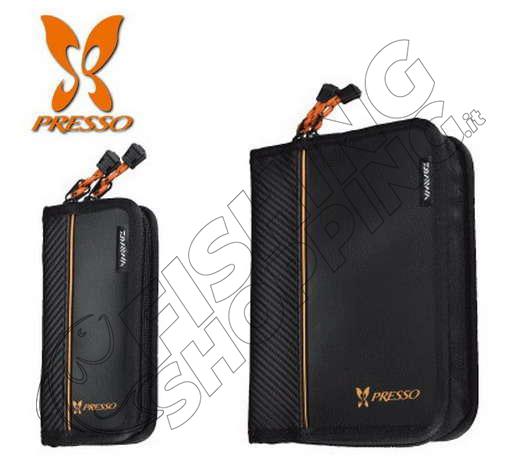 Daiwa Presso Wallet L C Black Lure Case Pouch Holder Size L 