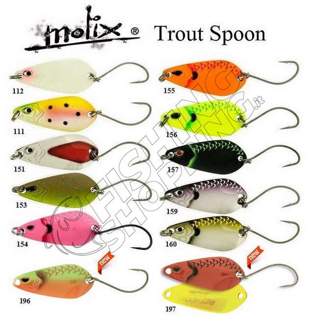 MOLIX TROUT SPOON 1.5 Fishing Shopping - The portal for fishing tailored  for you