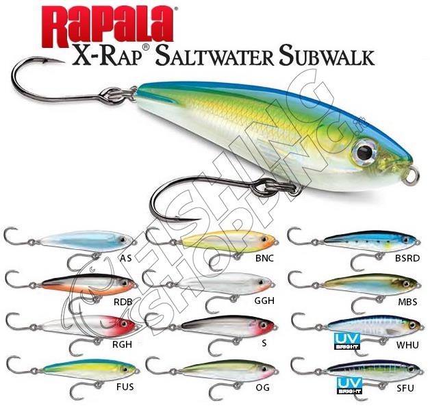 RAPALA X-RAP SALTWATER SUBWALK 9CM Fishing Shopping - The portal