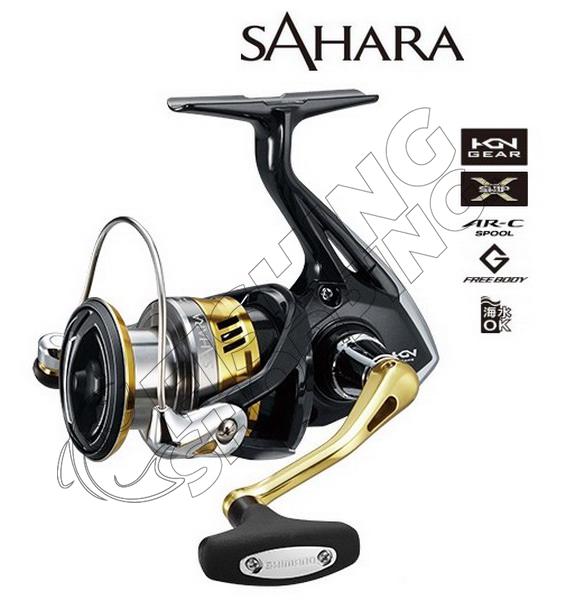 NEW Shimano Sahara 2500 HGS 4000 XG Reel Spinning fishing 4000 FI C3000 HG 