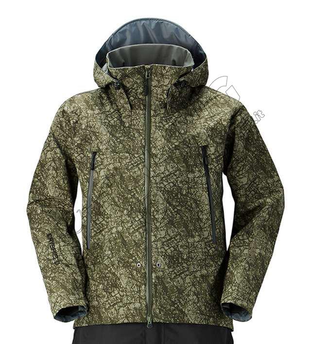 Shimano Gore-Tex®Basic Warm Jacket Military Khaki Gr XXL Winterjacke Thermo 