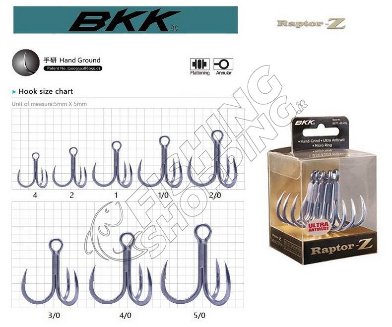 Hook Bkk Raptor Z 6071-4x-hg #3/0 - Basil Manning