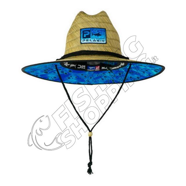 PELAGIC BAJA STRAW HAT BLUE DORADO Fishing Shopping - The portal