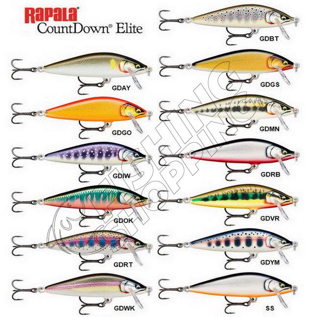 RAPALA COUNTDOWN ELITE 75 Fishing Shopping - The portal for fishing  tailored for you