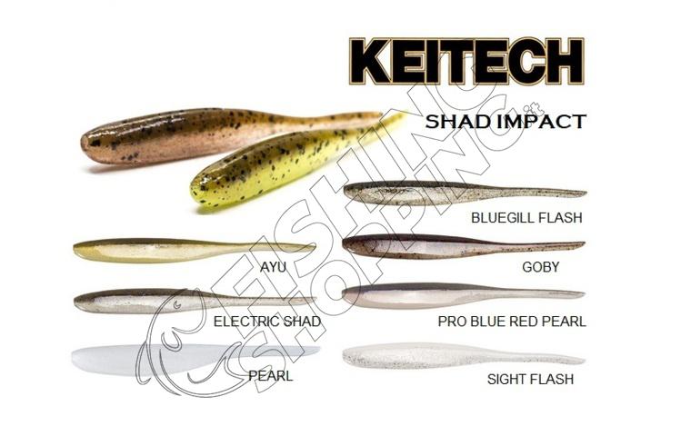 KEITECH SHAD IMPACT 3'' Fishing Shopping - The portal for fishing tailored  for you