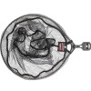 Trabucco GNT Head Black Silicone Silver: Landing Net