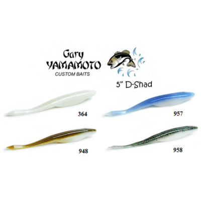 GARY YAMAMOTO D-SHAD Fishing Shopping - The portal for fishing