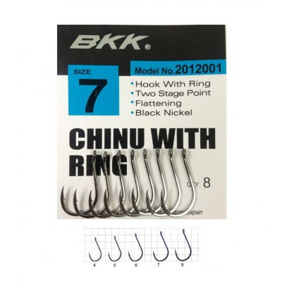 BKK CHINU WITH RING BLACK NICKEL