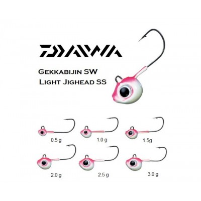 DAIWA GEKKABIJIN SW LIGHT JIGHEAD SS