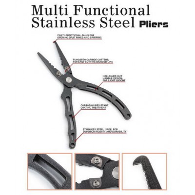 MOLIX MULTI FUNCTIONAL STAINLESS STEEL PLIERS
