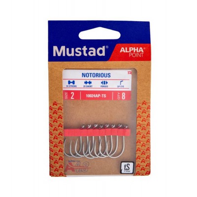 MUSTAD NOTORIOUS HOOK 10024AP