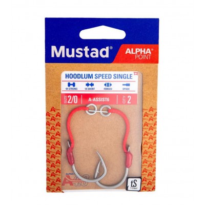MUSTAD HOODLUM SPEED SINGLE ASSIST RIG