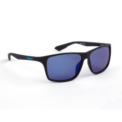 SHIMANO EYEWEAR TECNIUM MATTE BLACK E BLUE MIRROR