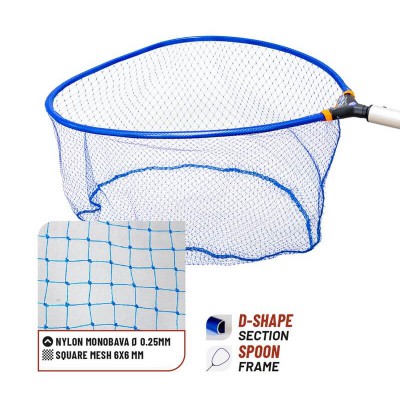 COLMIC NYLON LANDING NET HEAD 025 SPOON