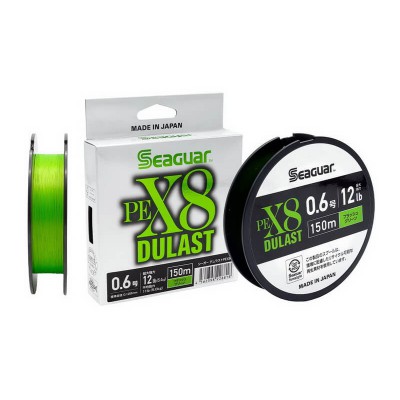 SEAGUAR PE X8 DULAST FLASH GREEN 150M. SEAGUAR PE X8 DULAST FLASH GREEN 150M.