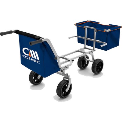 COLMIC 4-WHEEL TROLLEY (2 SWIVEL)